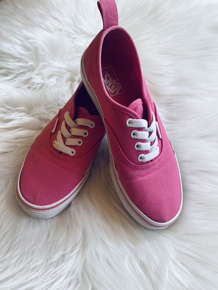 Buty Vans Różowe damskie trampki 22 cm