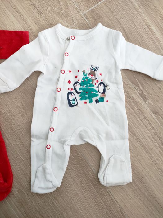Pajacyki świąteczne Pepco so cute rozmiar 56,