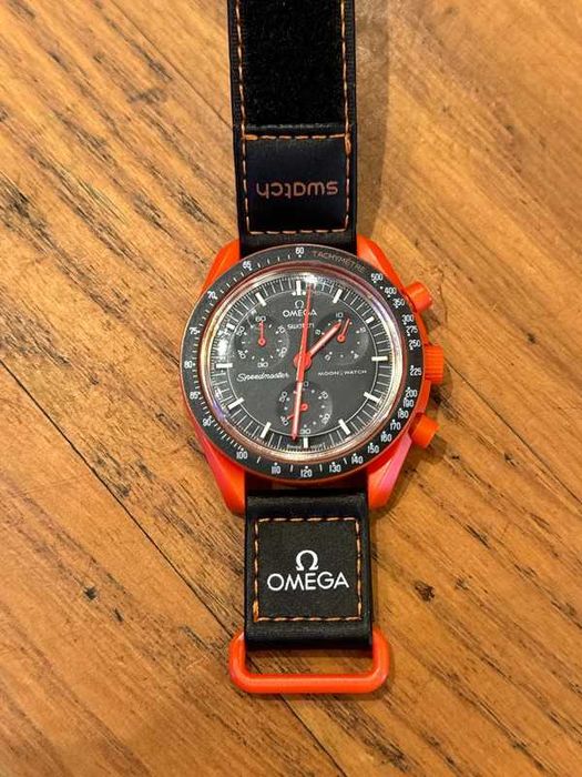 Swatch x Omega LAVA Bioceramic - Limited Edition Volcanic