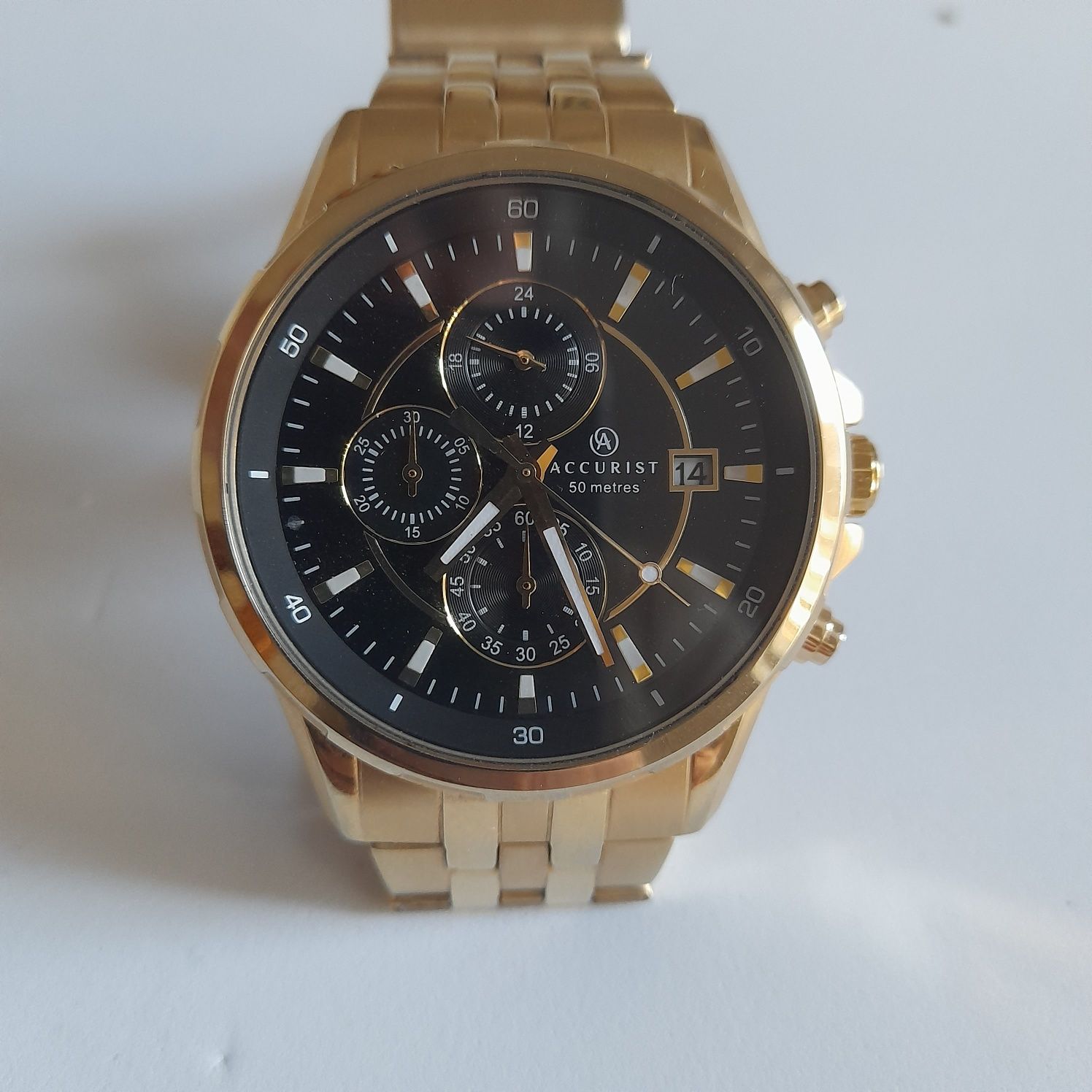 Relogio dourado asccurit