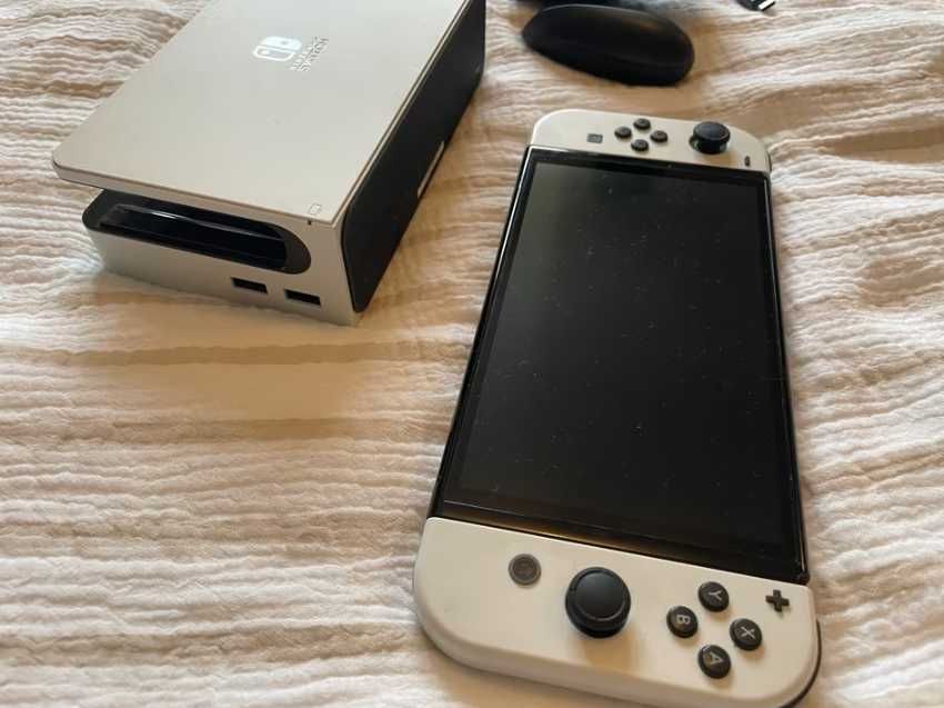 Nintendo Switch Oled Biała Pudełko Gwarancja
