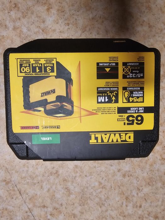 Laser poziomica laserowa Dewalt DW03601