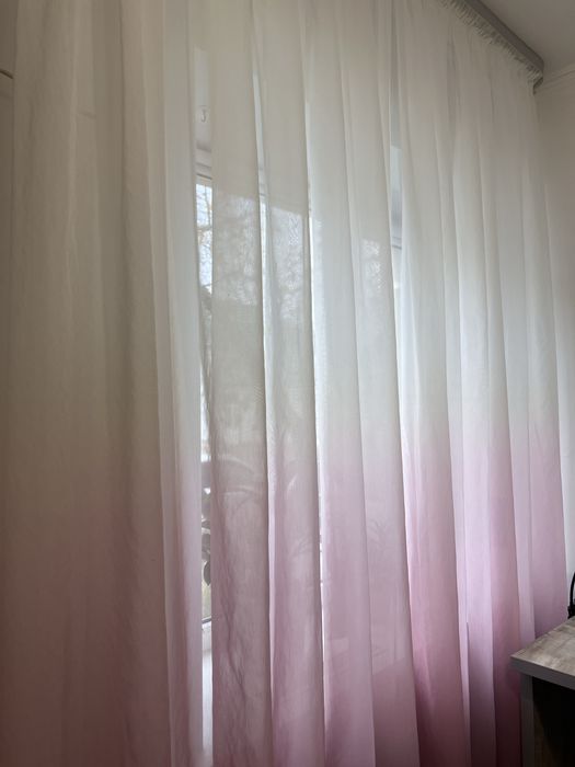 Тюль омбре шифон креп льон