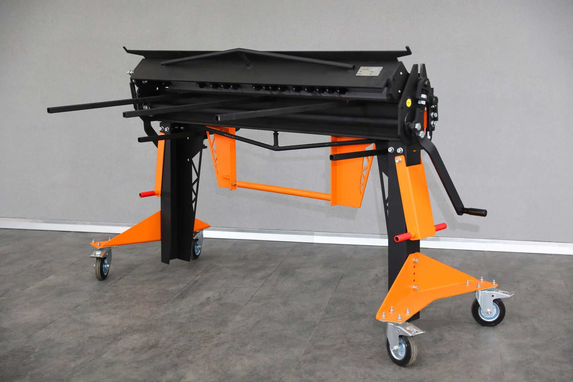 Zaginarka segmentowa dekarska blacharska S125/1250mm+Nóż+Dogniatak!