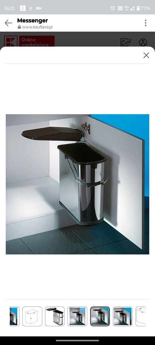 Kosz na śmieci Wesco vario 4 z technologią obrotową