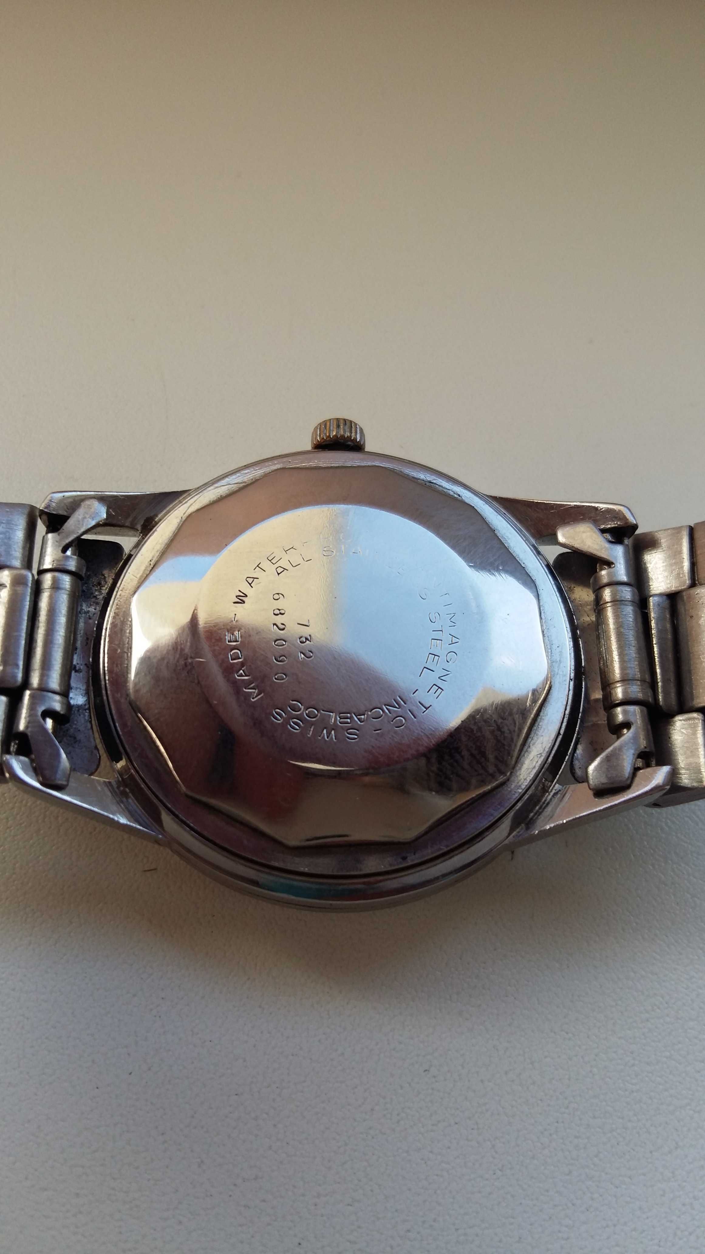 Zegarek Aero-Matic Aut. Watch 25 jewels stal nie srebro super stan.