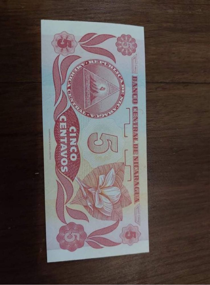 Nota Nicaragua/ Centavos de cordoba
