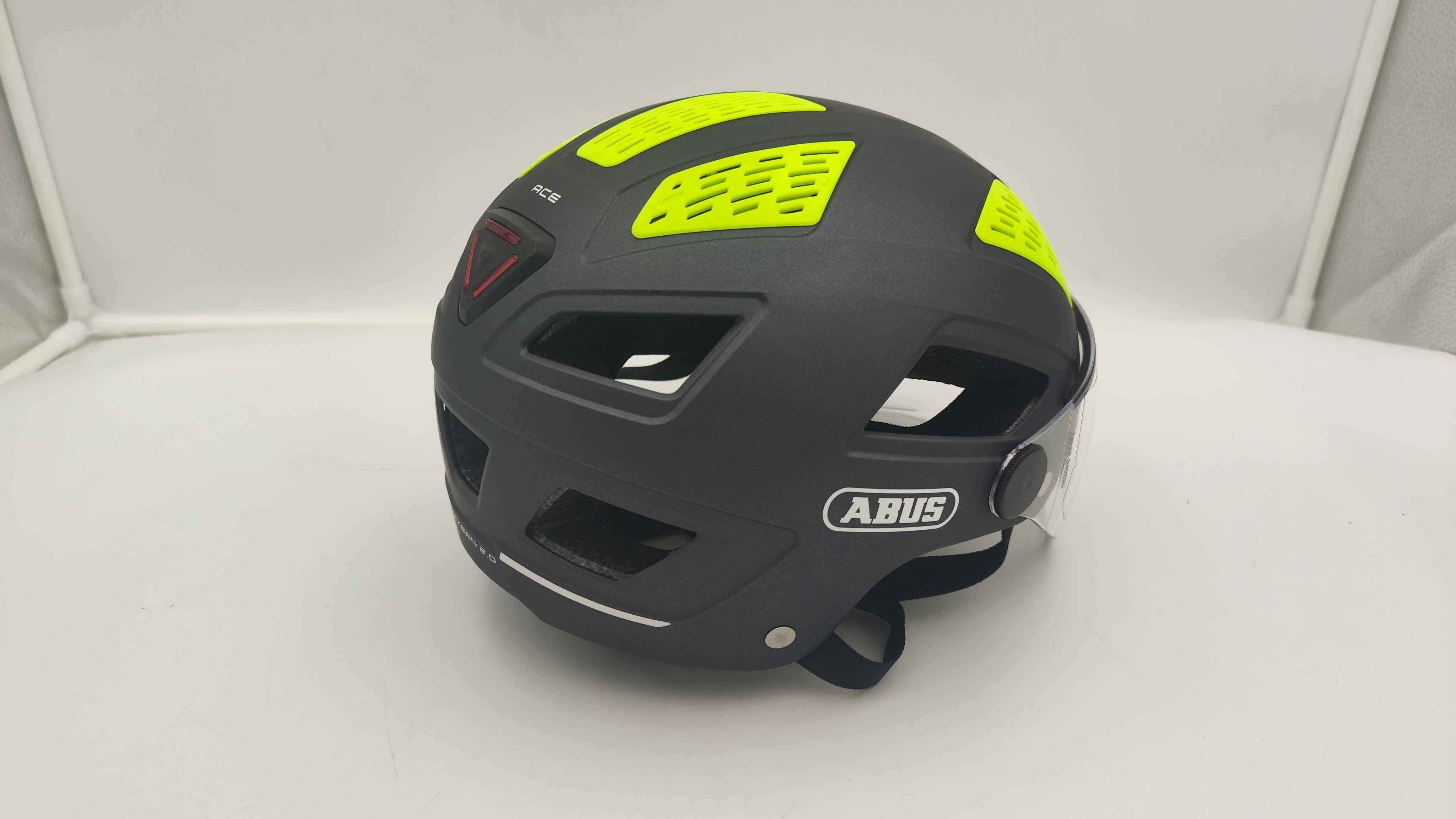 Kask rowerowy Abus Hyban 2.0 Ace titan r. M 52-58cm (X18)