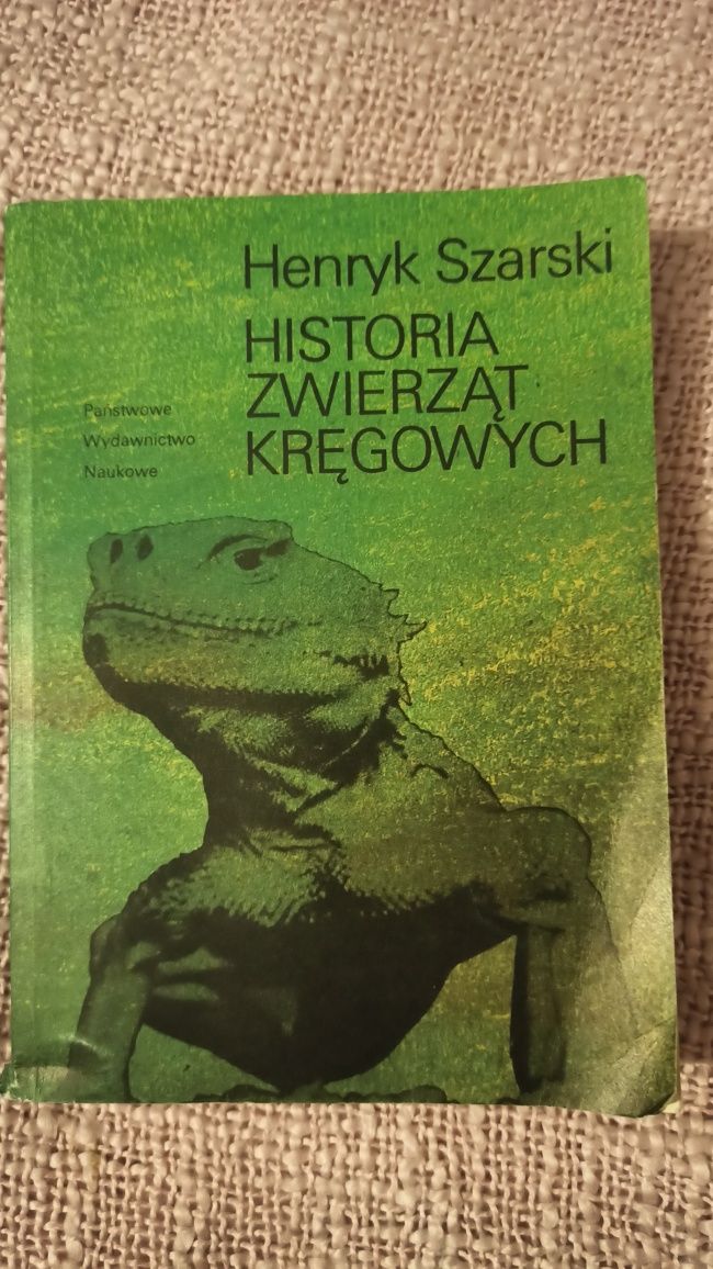 Historia zwierząt kręgowych - Henryk Szarski