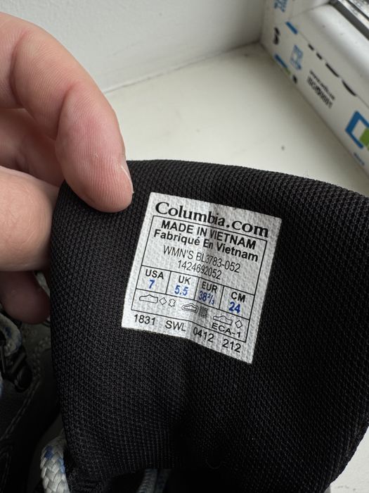 Трекінгові черевики Columbia 38,5