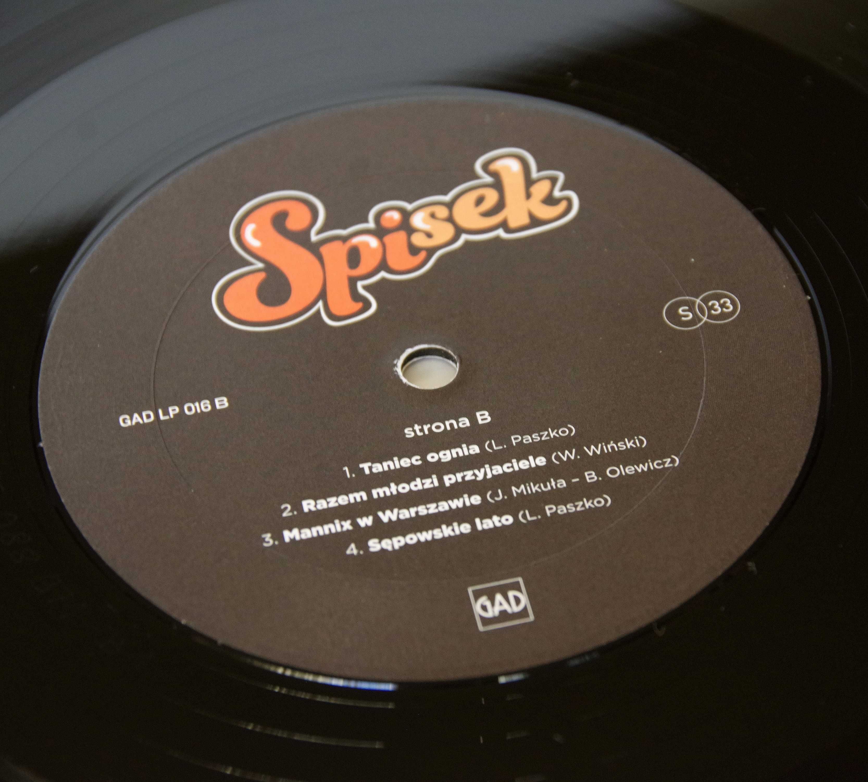 Spisek - LP 180g - GAD Records 2018
