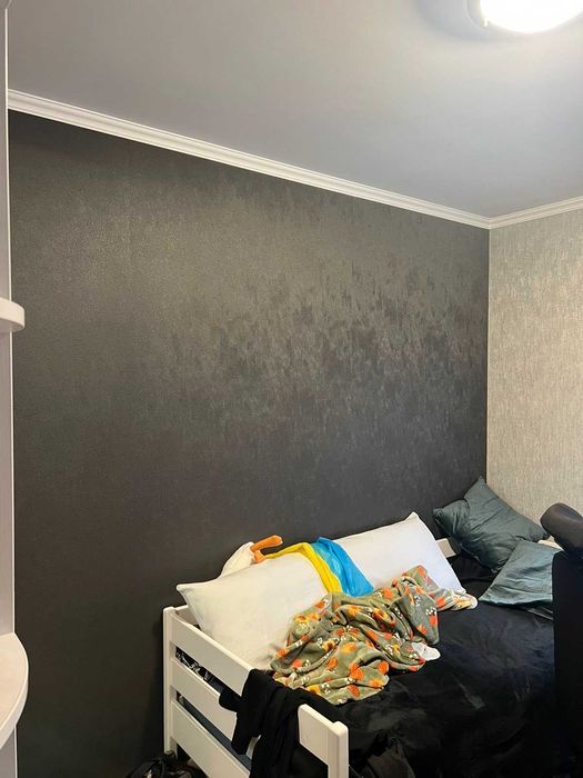 Ламинат#поклейка обоев