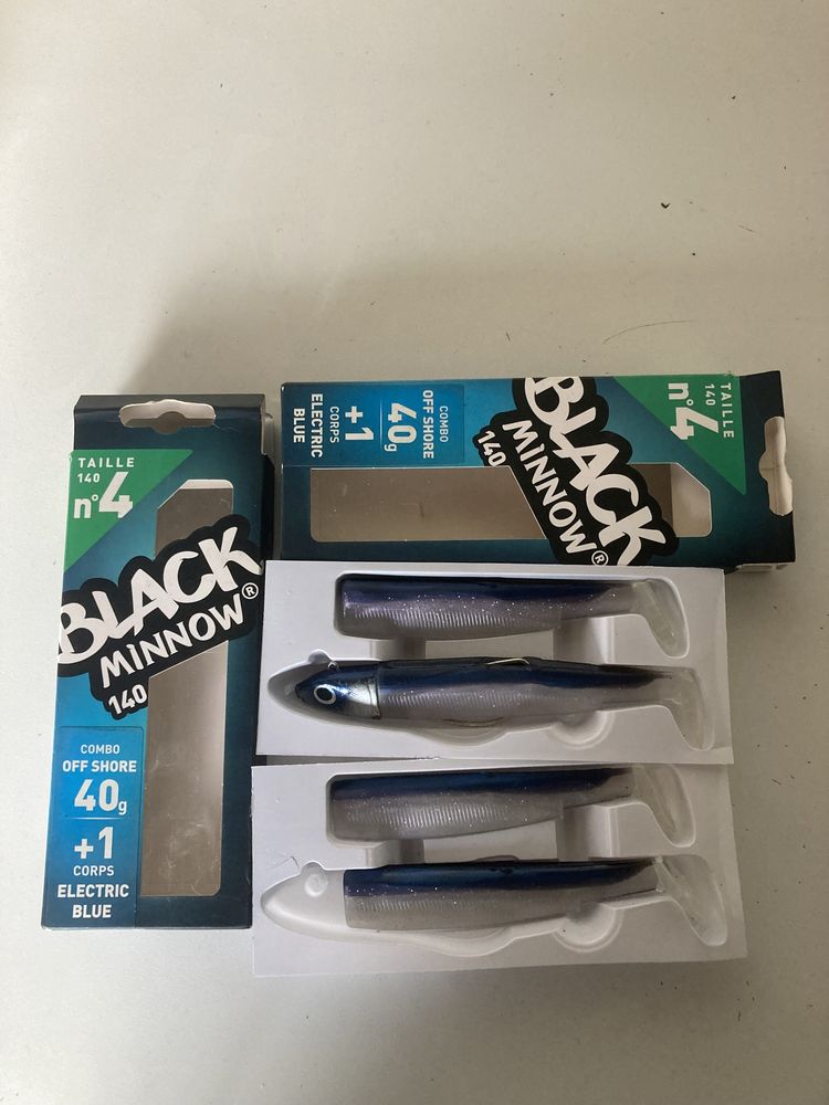 Black Minnow 40g azul