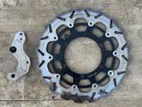 Disco travão 320mm + suporte bomba KTM