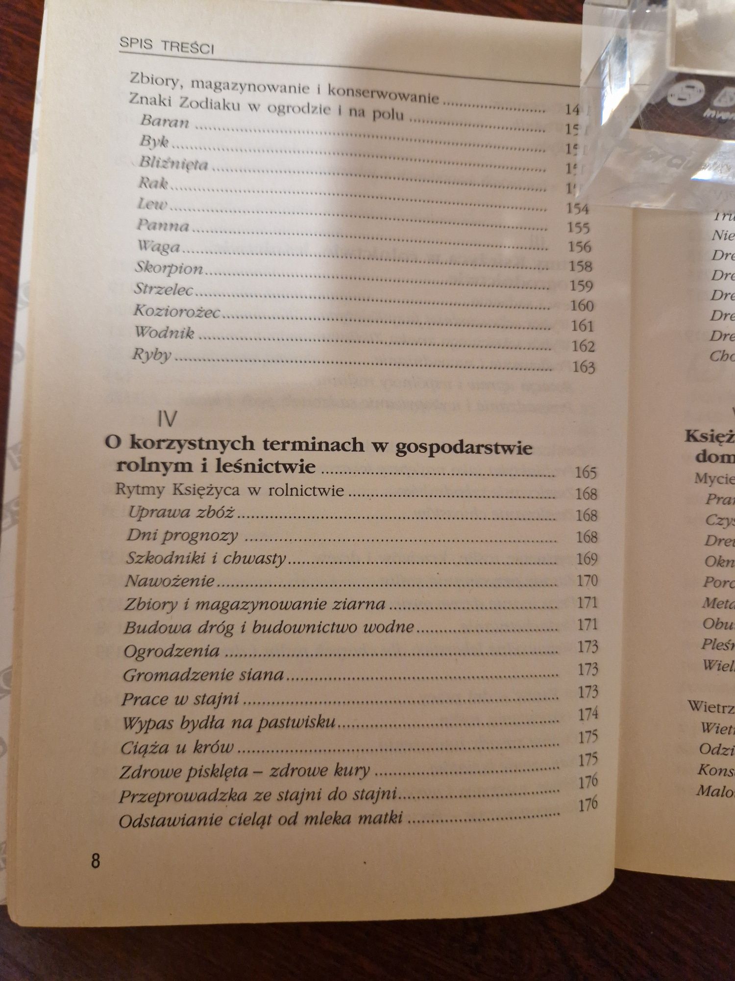 Książka poradnik "Kalendarz księżycowy"