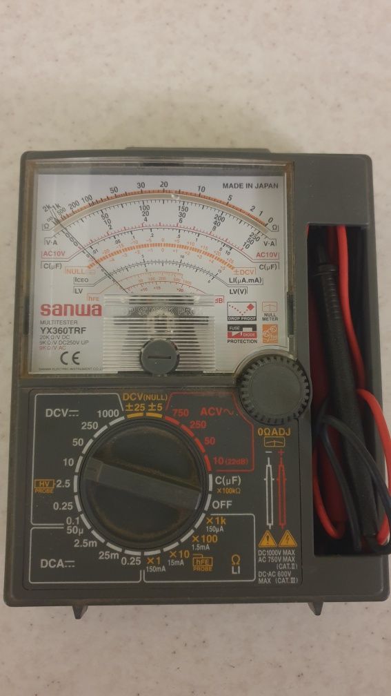Мультиметр Sanwa YX-360TRF аналоговый