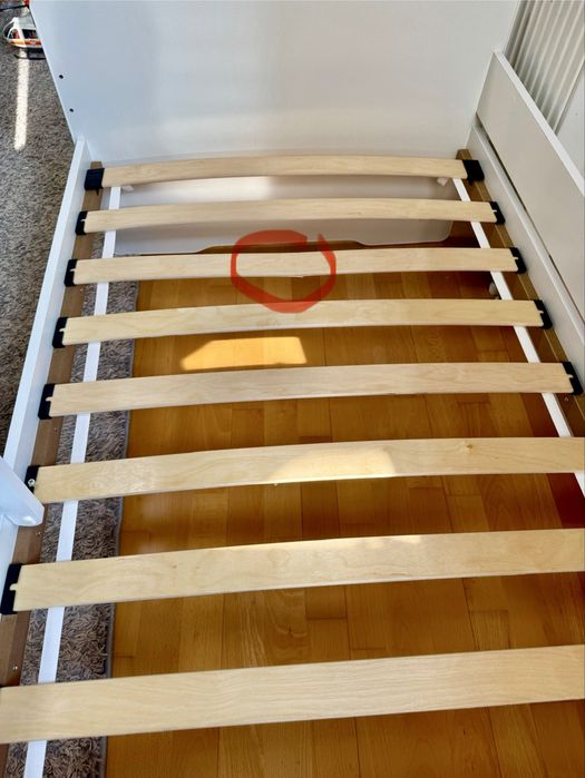 Łóżko dziecięce LUK 160x80 z szufladą