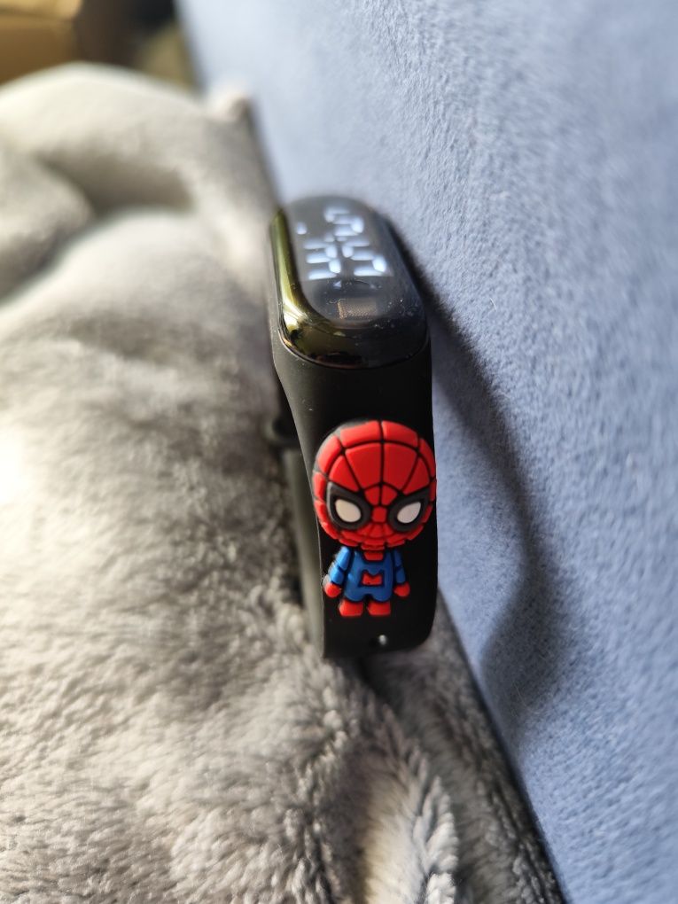 Zegarek Spider-man dziecięcy led cyfrowy