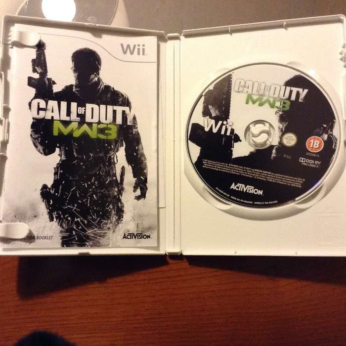Jogo Wii Call of Duty Modern Warfare 3