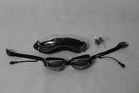 BEEWAY Okulary pływackie z zatyczkami do uszu