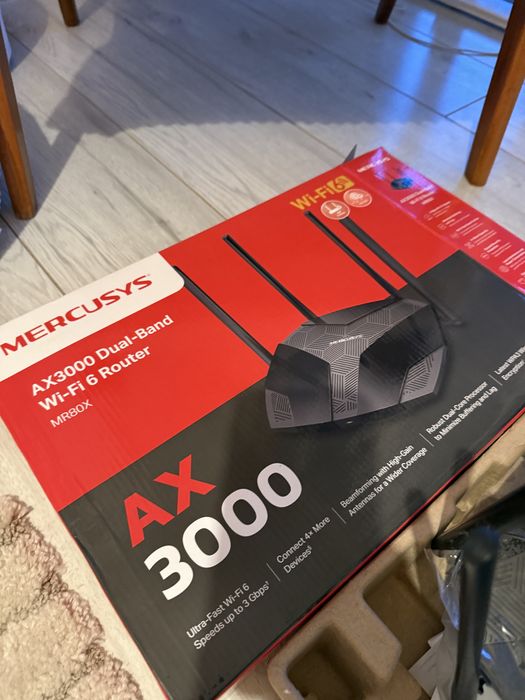Router Mercusys MR80X Gwarancja
