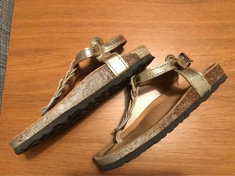 Sandálias SeaSide douradas T32