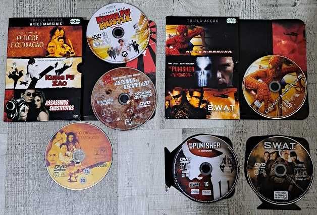 Filmes DVD Originais Trilogia Jackie Chan 10 € Cada Trilogia