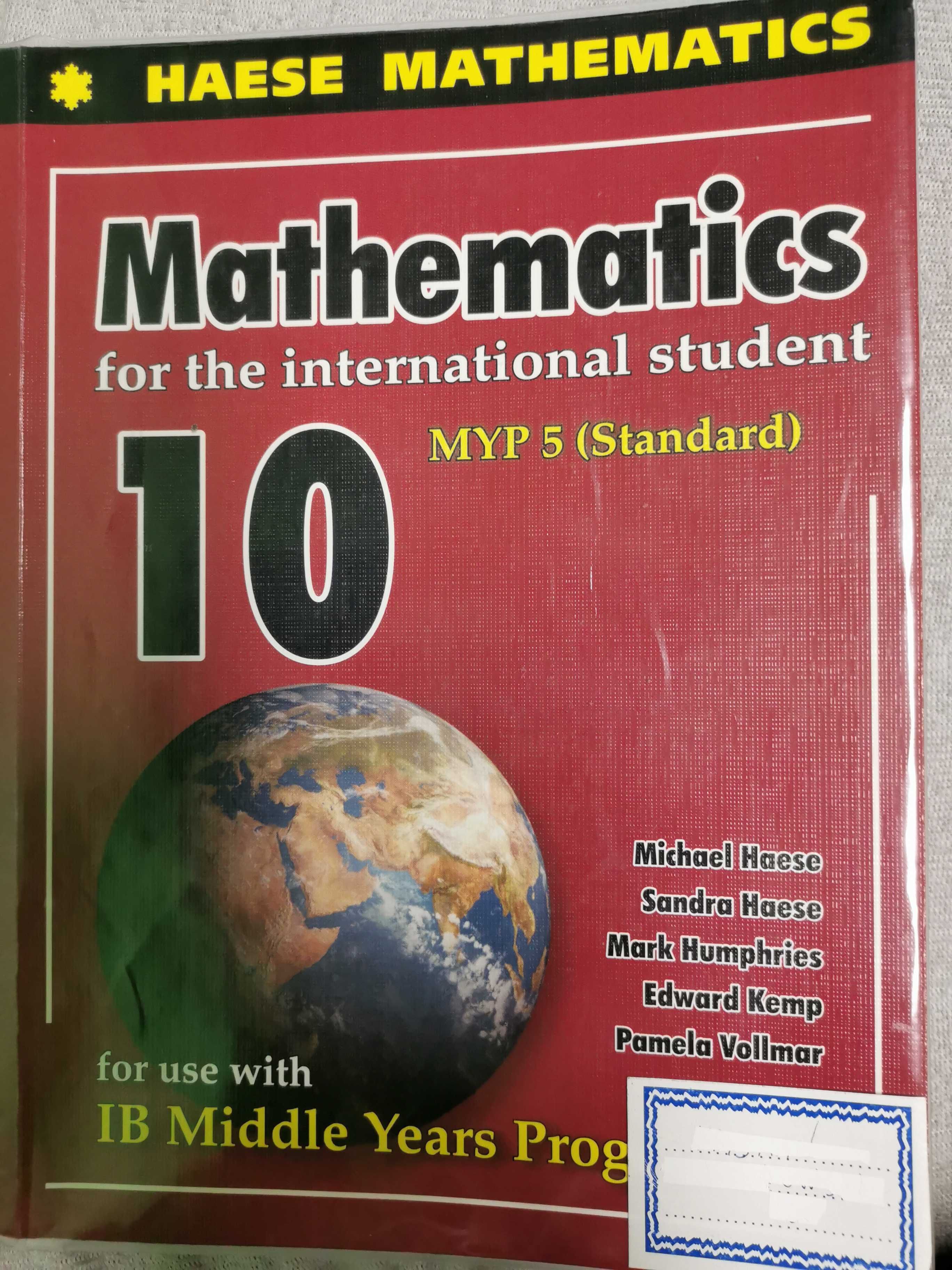 Mathematics for the International Student MYP 5 (Standard)