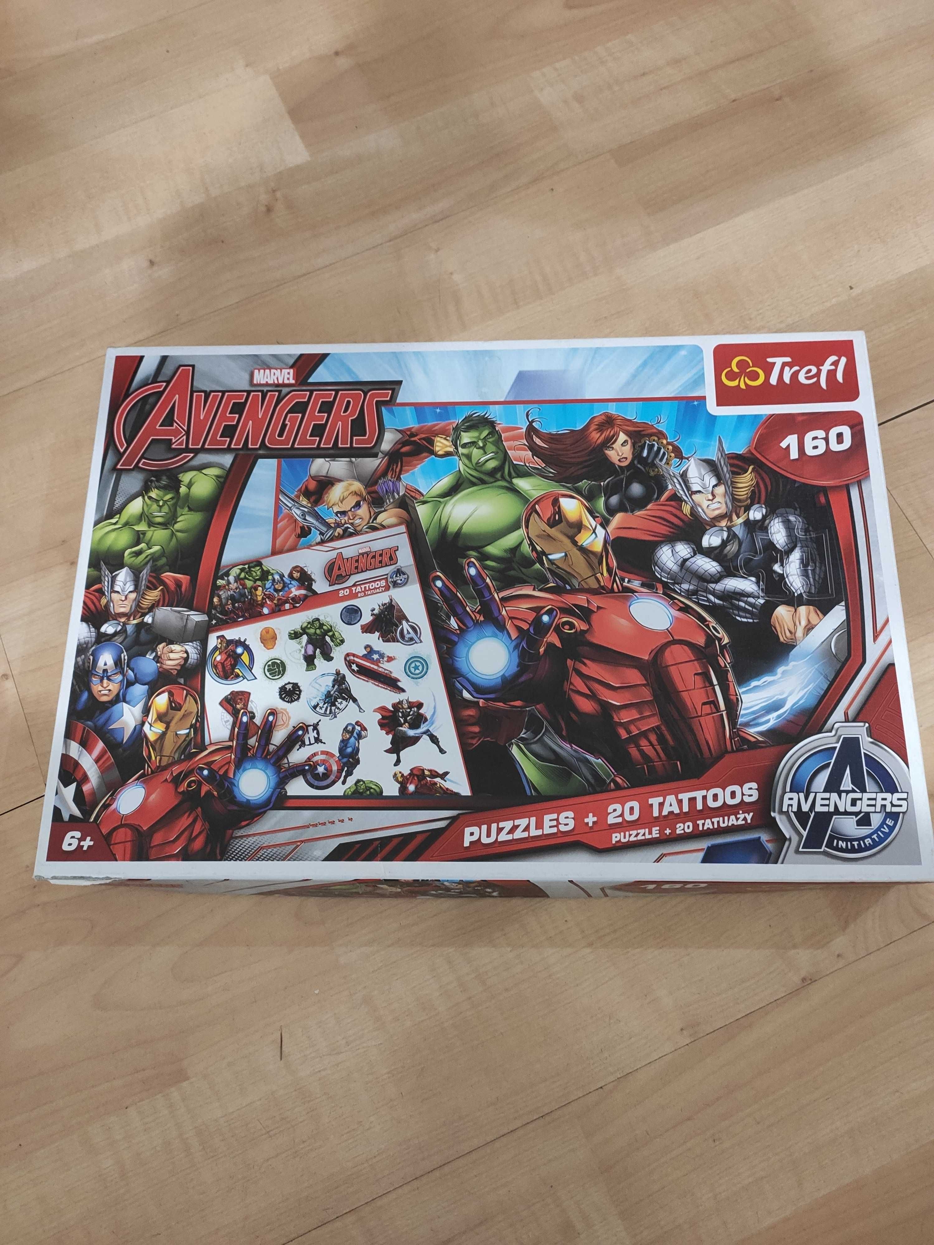 Puzzle TREFL Drużyna Avengers (160 elementów)