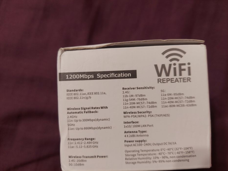Wifi repiter Репітер для передачі вай фай мережі