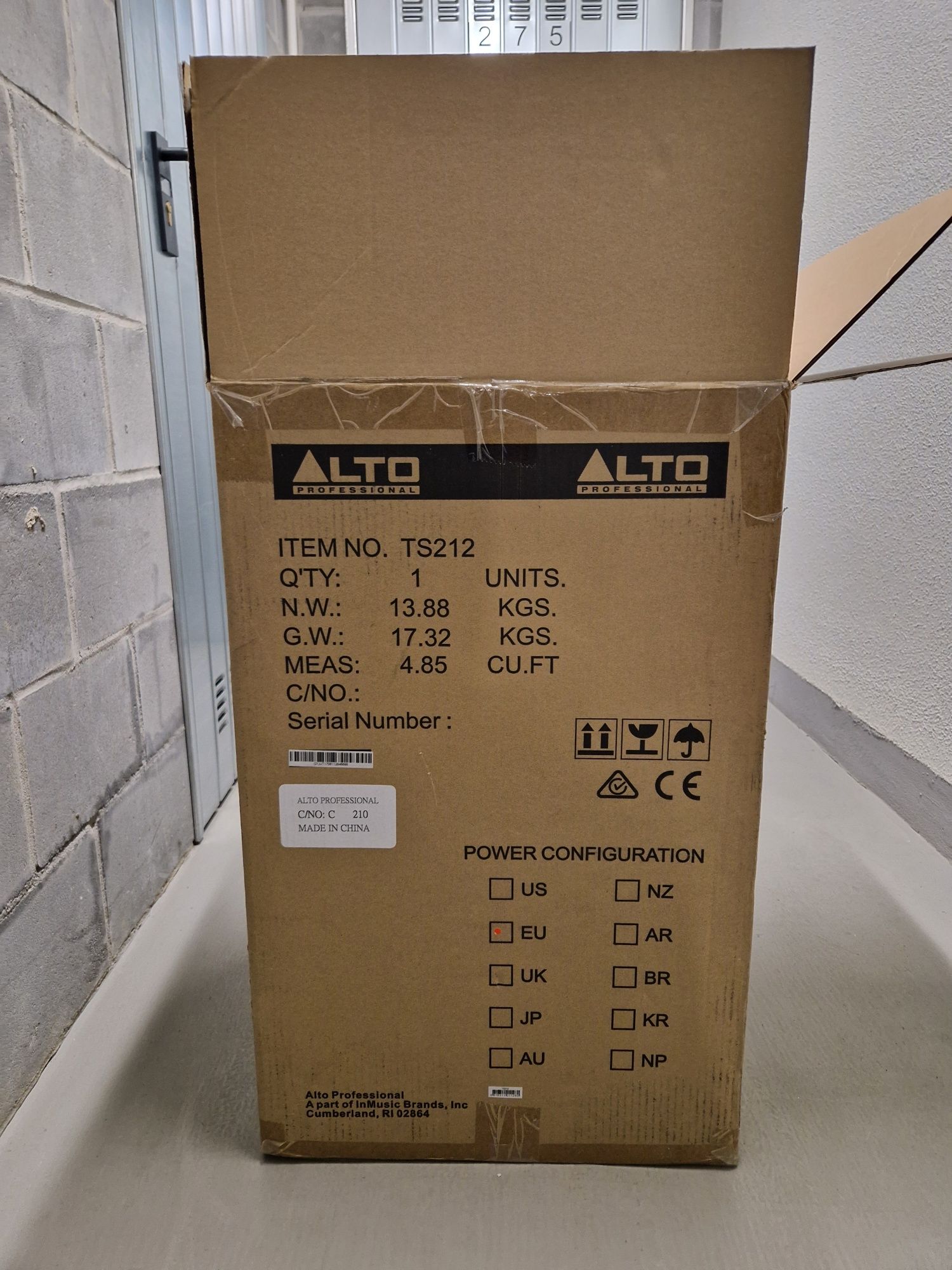 Kolumna aktywna Alto Professional TS212