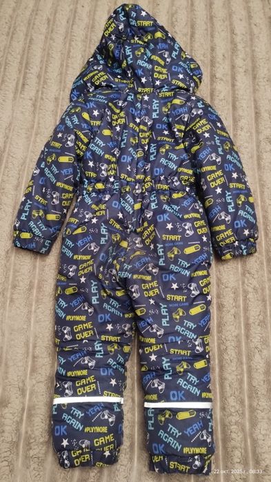 Продам зимовий комбінезон на хлопчика