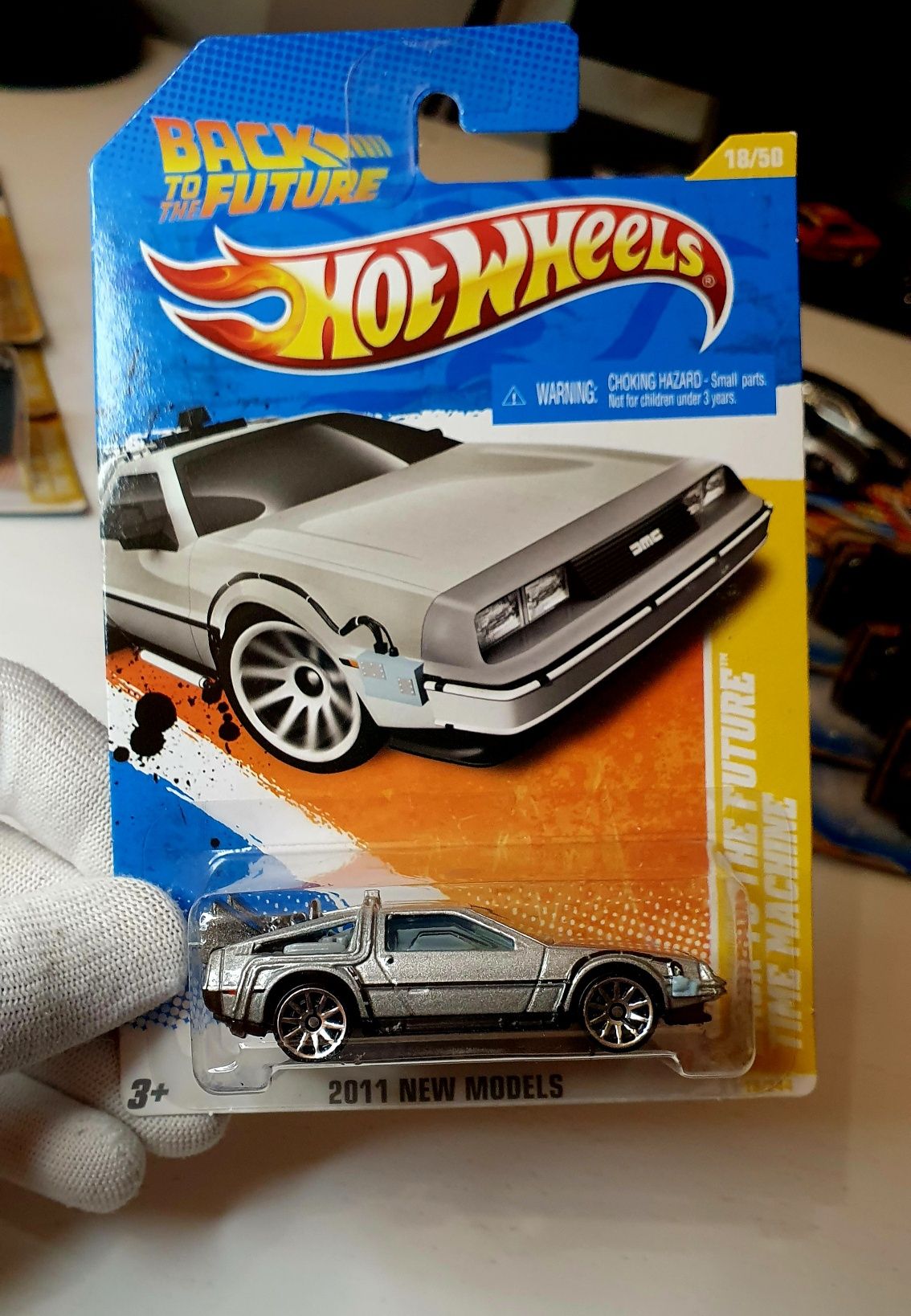 Машинки HotWheels DMC-12 DeLorean, Back To The Future, Boulevard