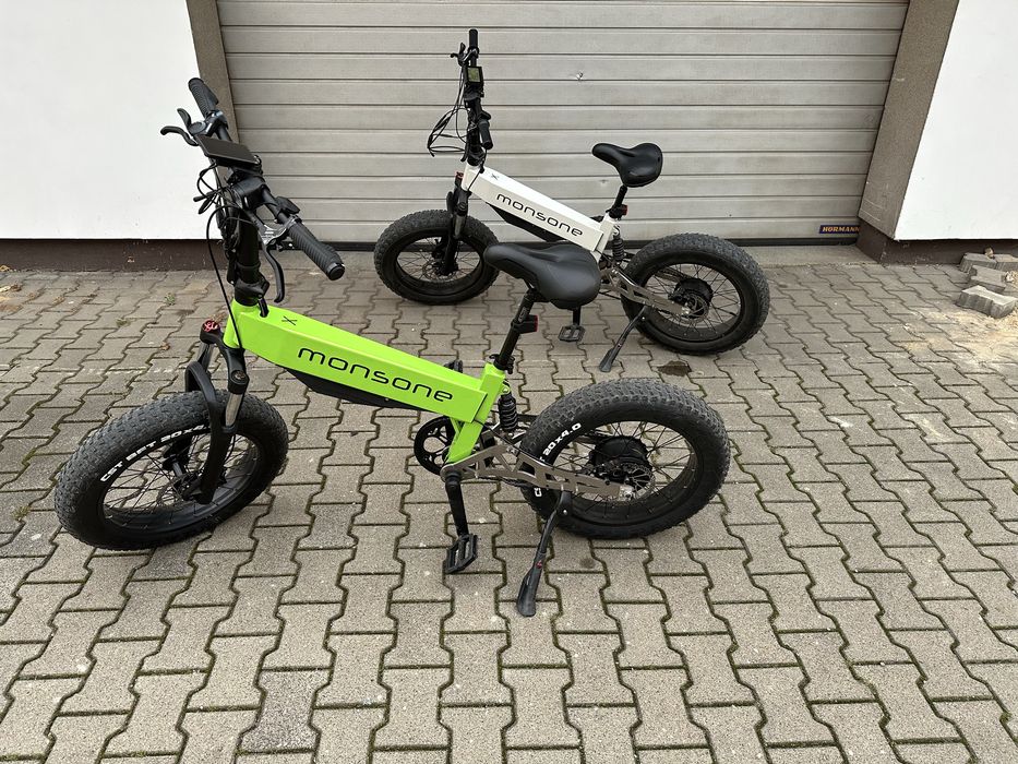 Rower elektryczny e-bike monsone X, made in Silesia- wygoda i jakość