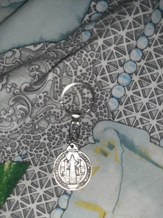 Брелок Бенедикт круглий  made in Italy