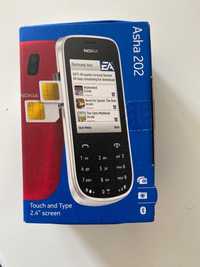 Telemóvel Nokia Asha 202 novo