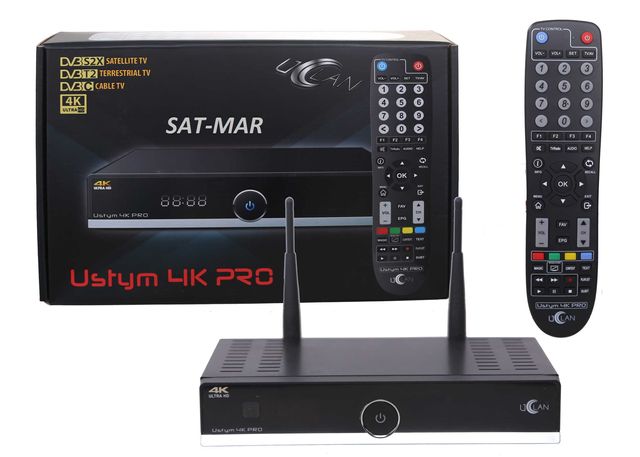 Tuner DVB-S2, DVB-T2 Uclan Ustym 4K Pro