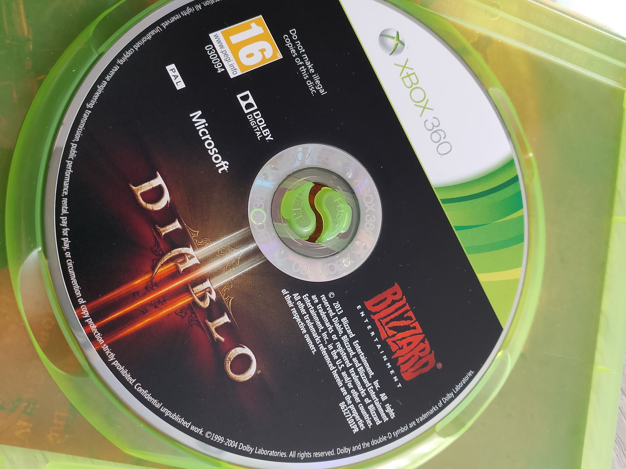 Gra Xbox 360 diablo 3