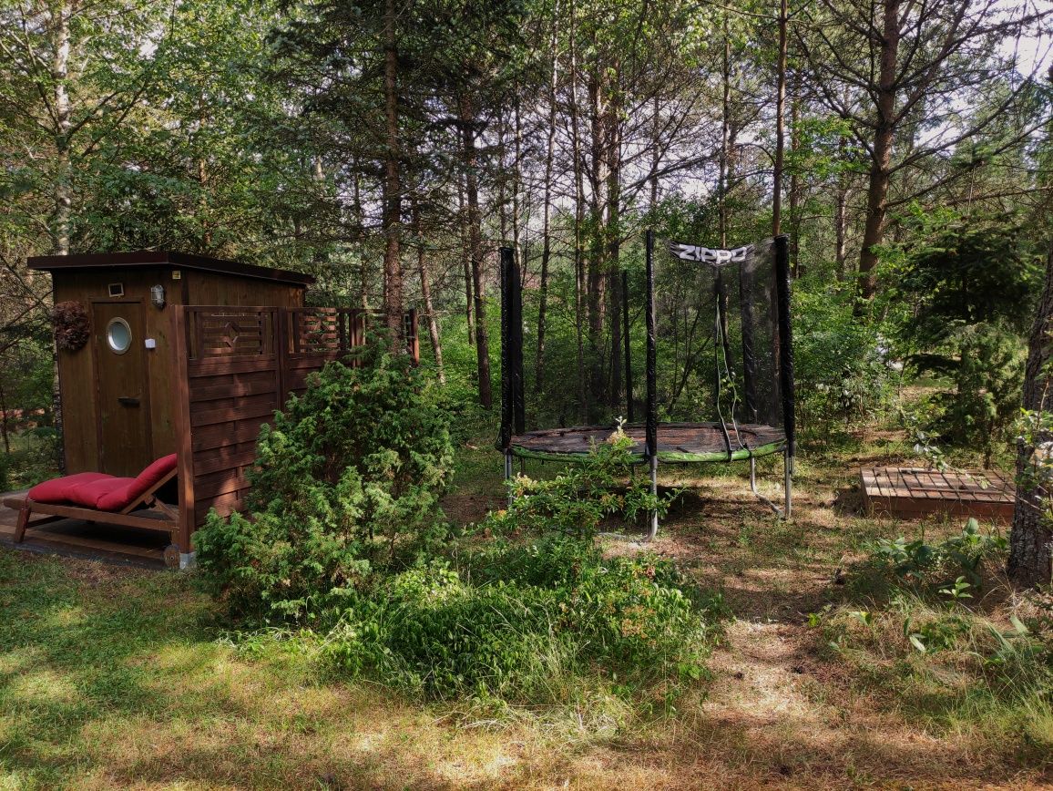 Domek na Kaszubach, SAUNA, JACUZZI jeziora, las .