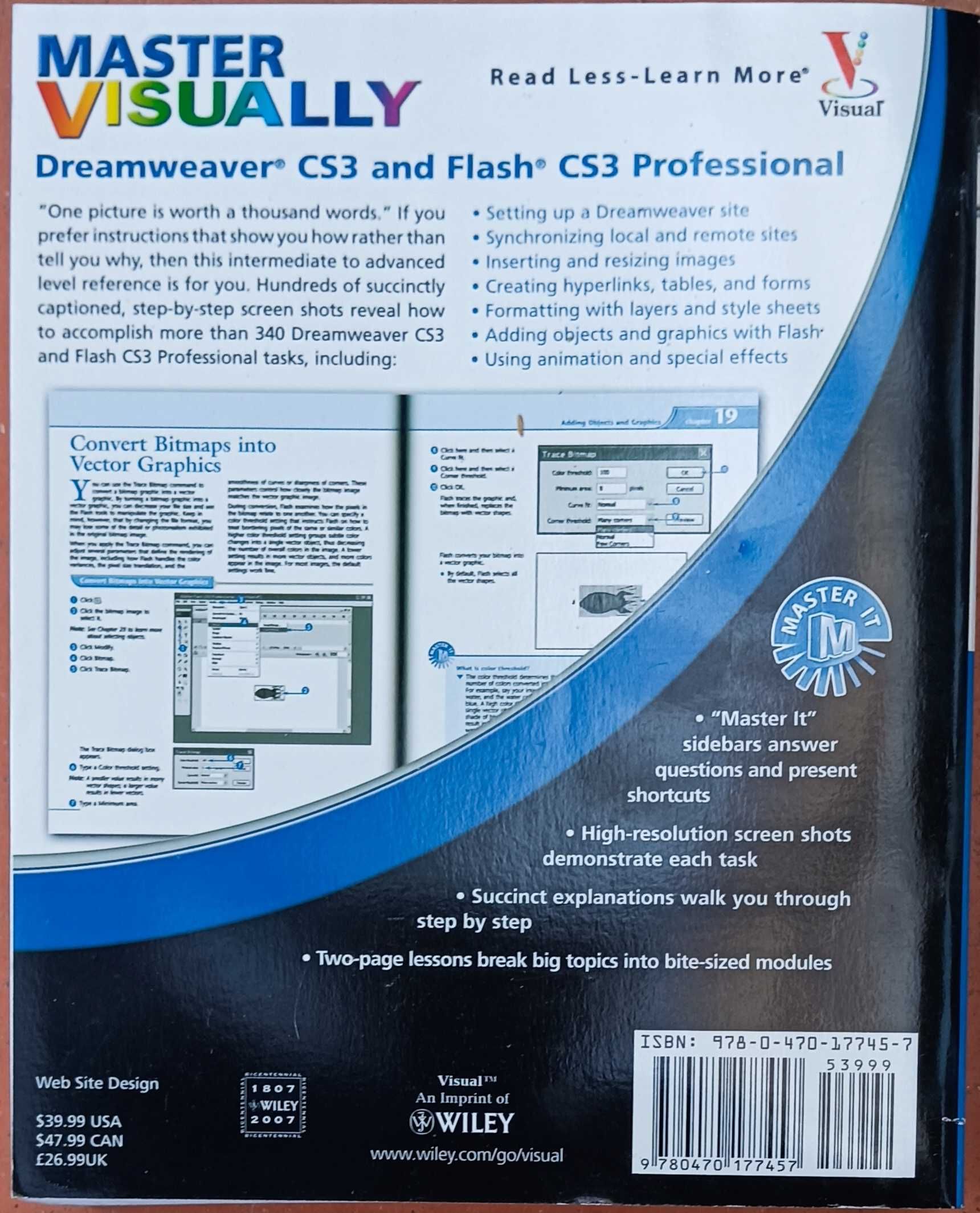 Master VISUALLY® Dreamweaver® CS3 and Flash® CS3 Professional
