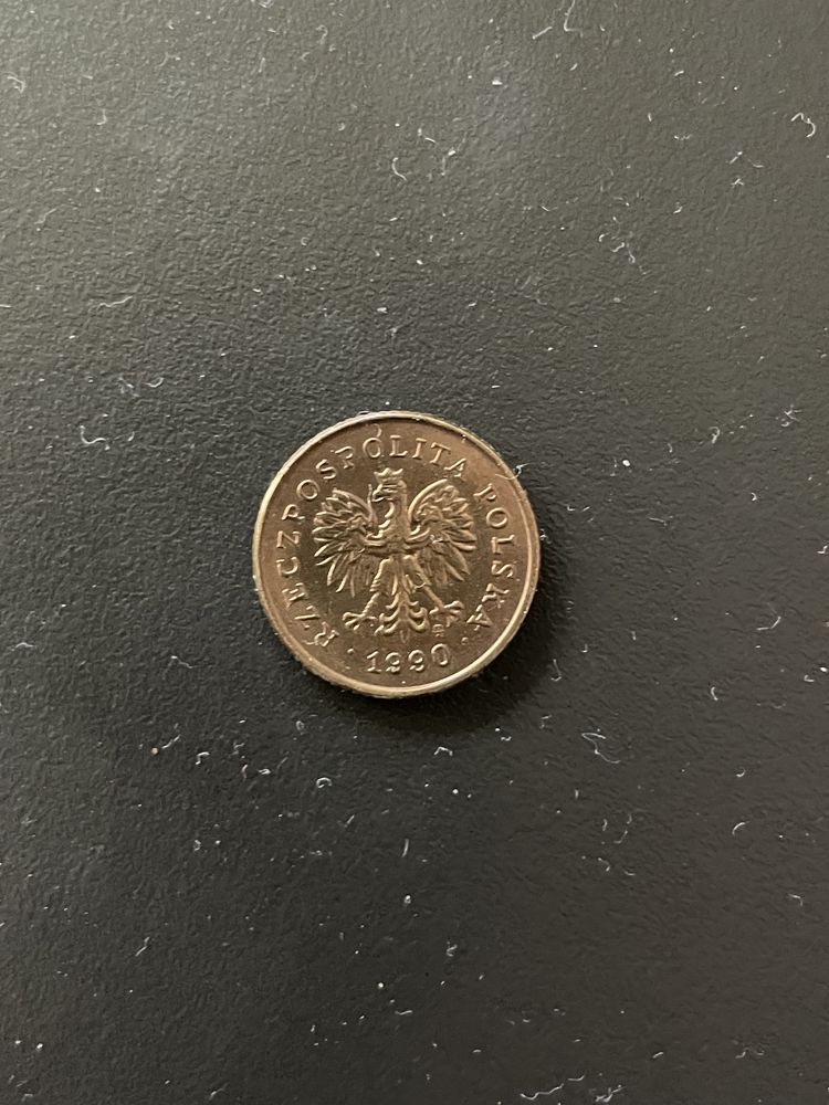 Moneta 1 grosz 1990