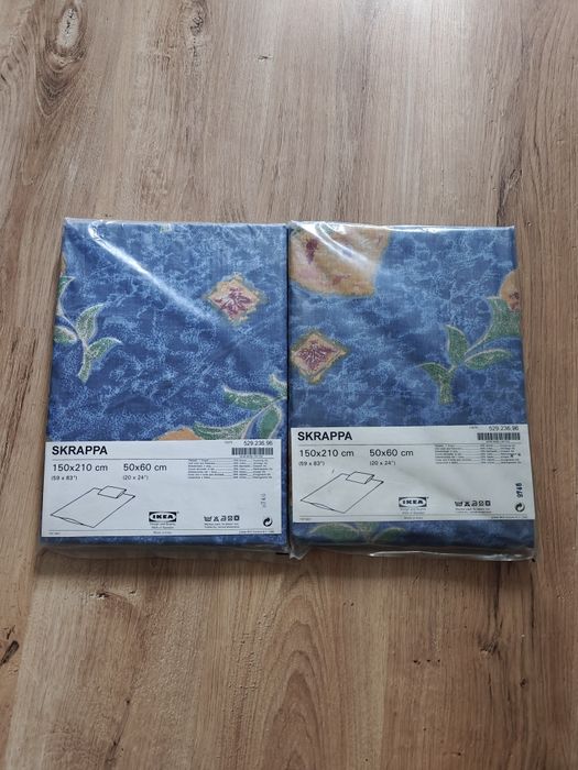 Komplet dwóch nowych pościeli IKEA stara seria