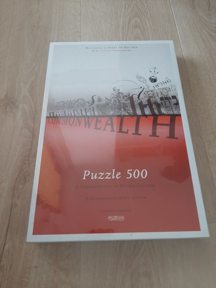 Nowe puzzle 500 elementów