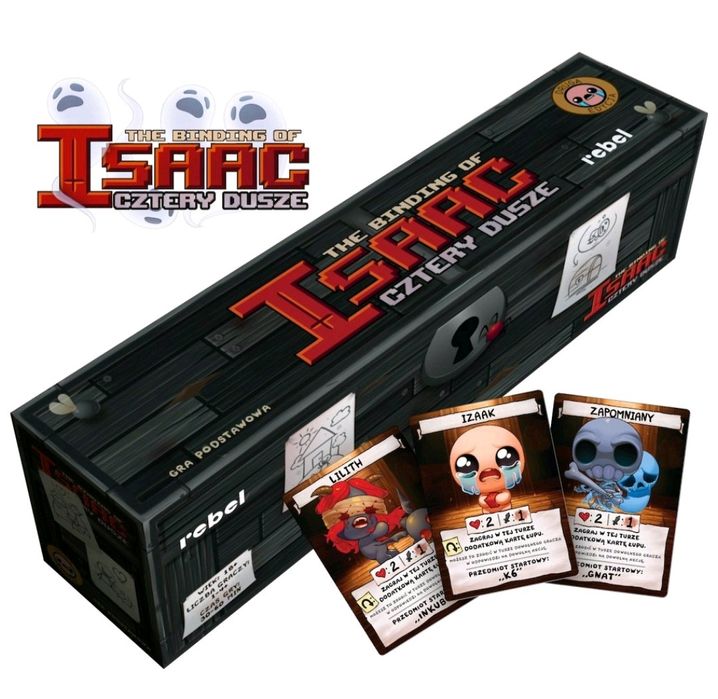The binding of isaac cztery dusze gra karciana Rebel nowa