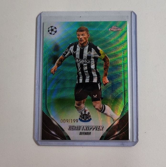 Carta Topps Chrome Kieran Trippier 009/199