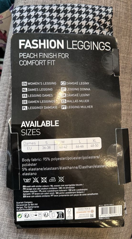 Legginsy getry damskie S pretty legs nowe