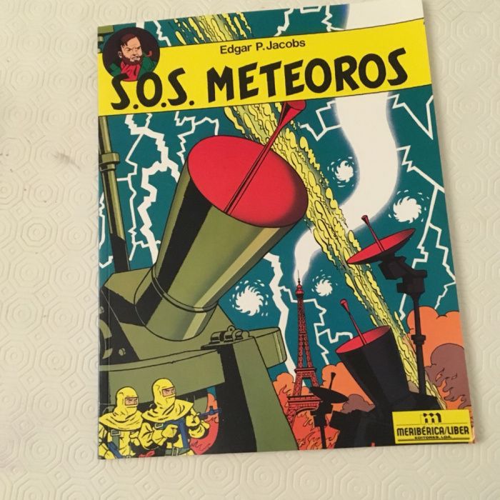 S.O.S Meteoros por Edgar P. Jacobs
