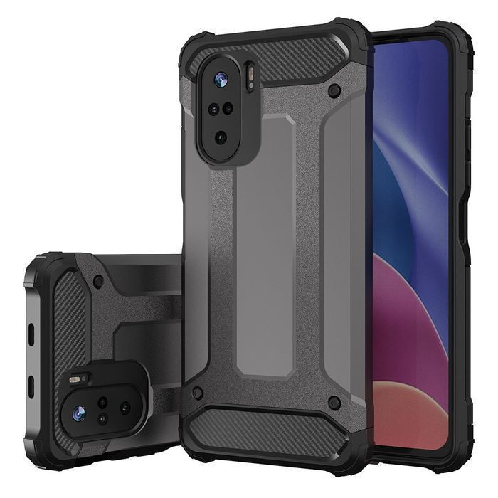 Etui Hybrid Armor Xiaomi Redmi K40 Pro+ / K40 / Poco F3 - Złoty