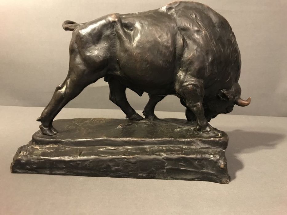 Żubr Rzeźba  Albert Wille  Berlin