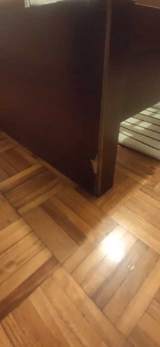 Cama Casal + 2 mesas de cabeceira, Ikea Malm 160x2000